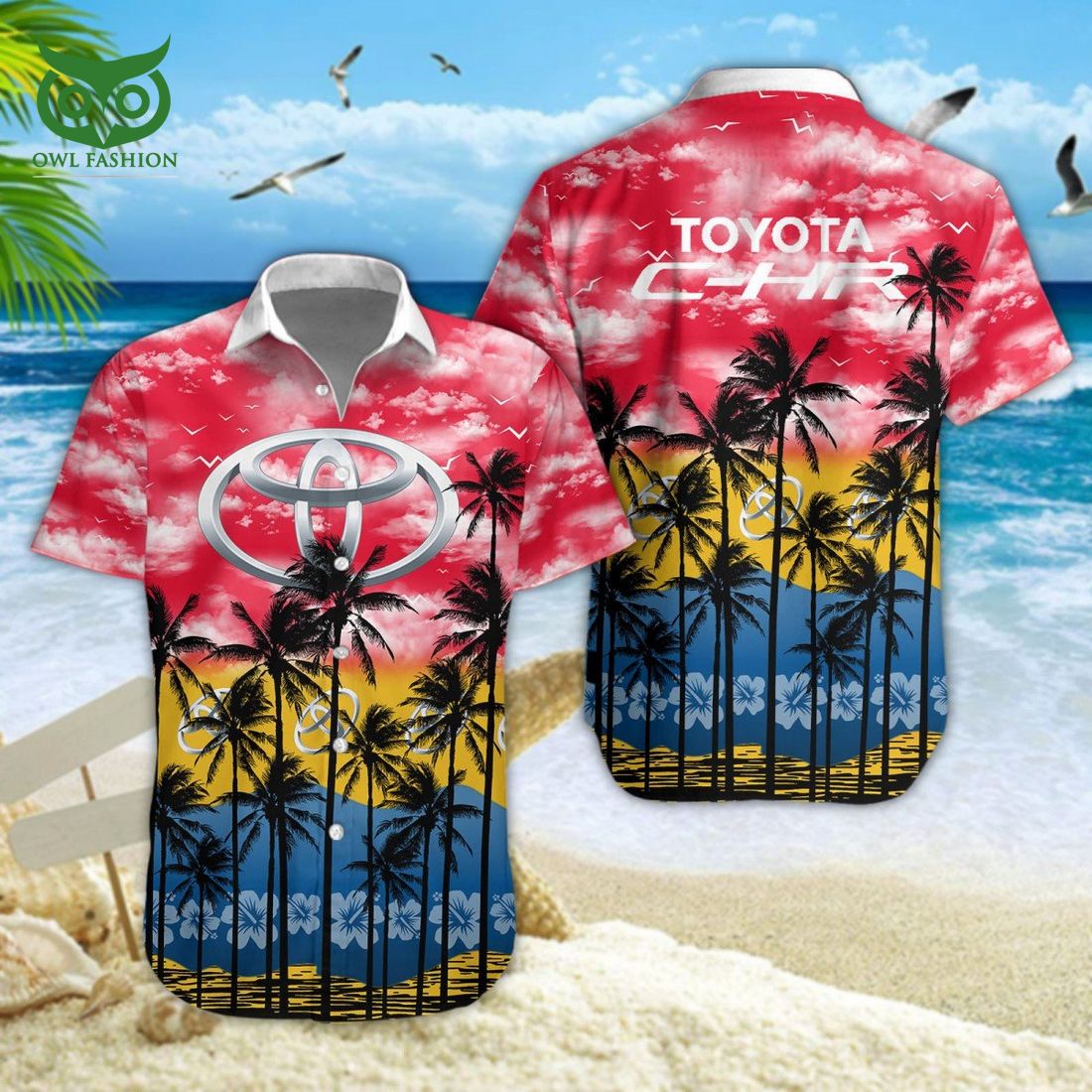 Toyota C HR Car Hawaiian Shirt Short You look fresh in nature