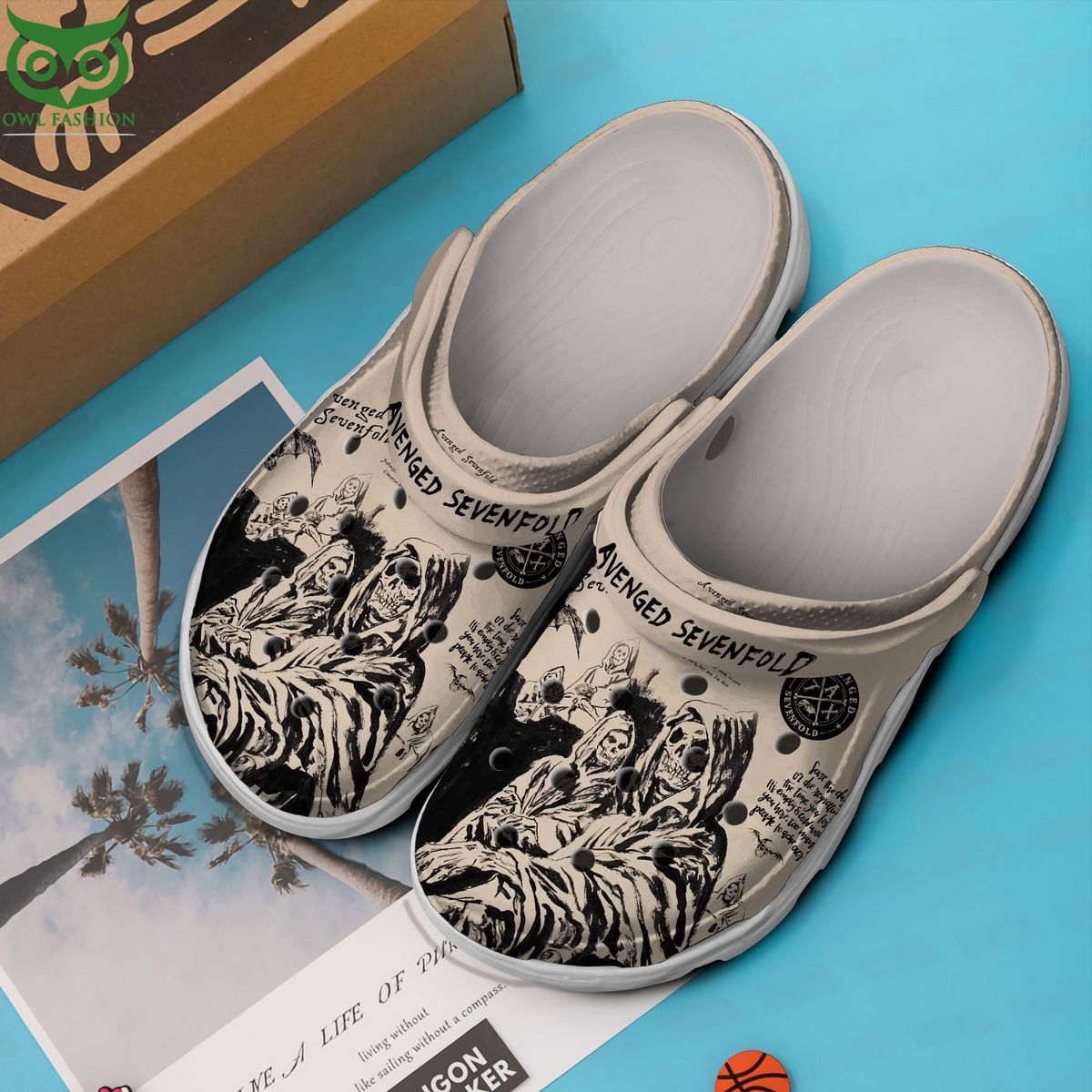 Avenged Sevenfold Band Clogs This design feels like a breath of fresh air.