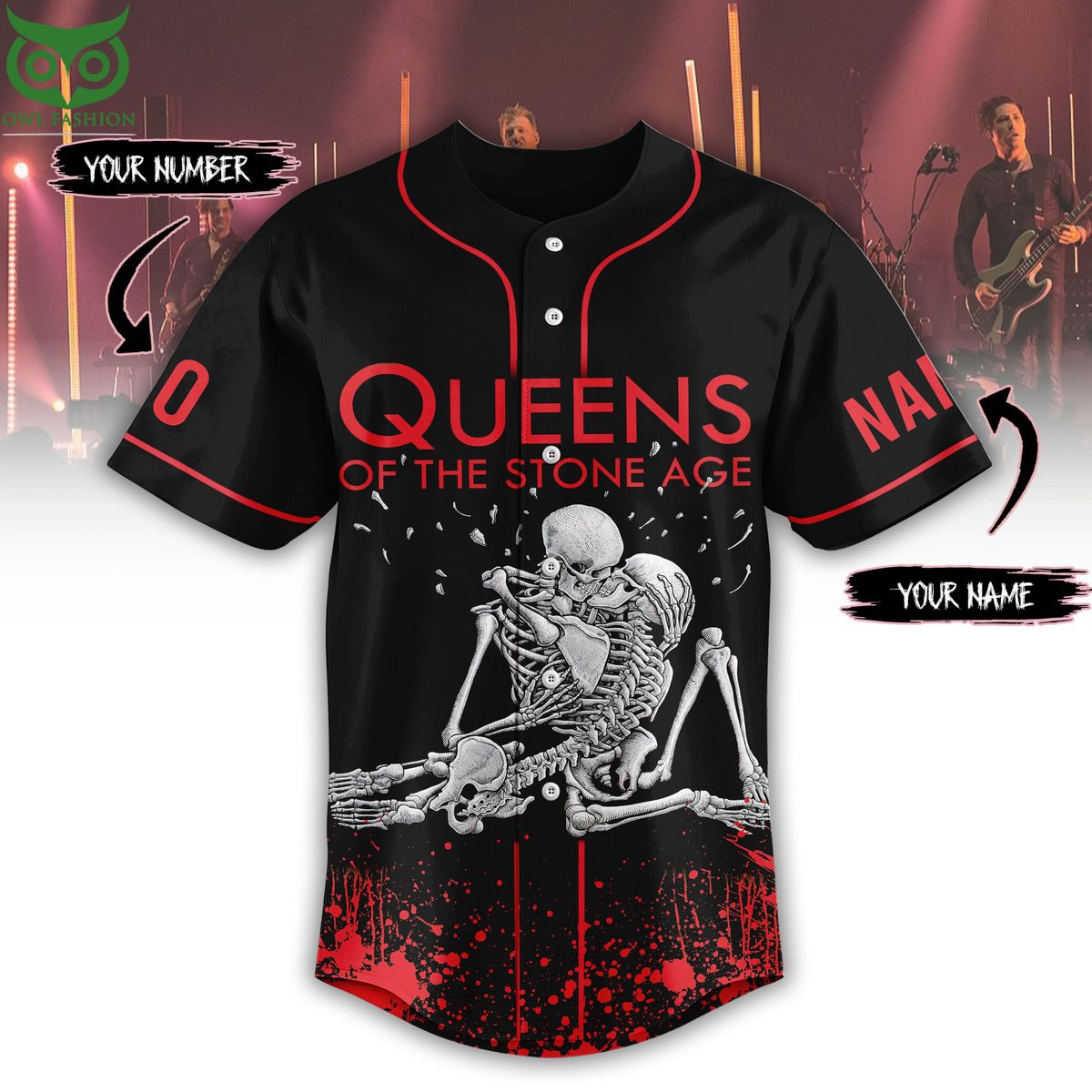 custom name number queens of the stone age rock baseball jersey 2 C35C9.jpg