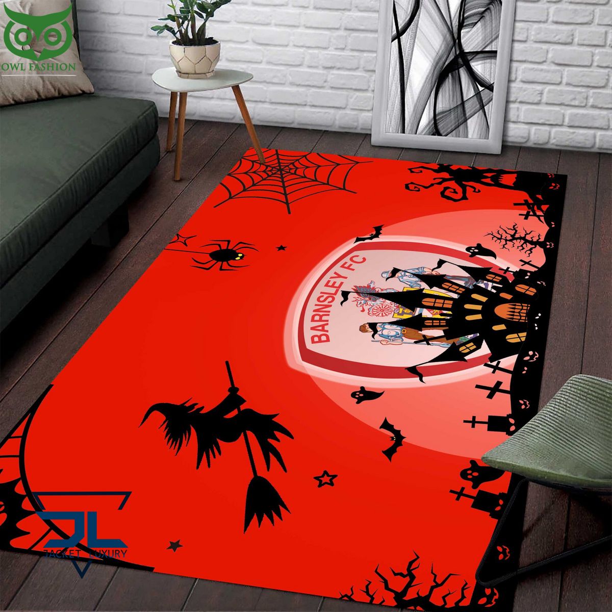 EFL Barnsley F.C Halloween Carpet Rug