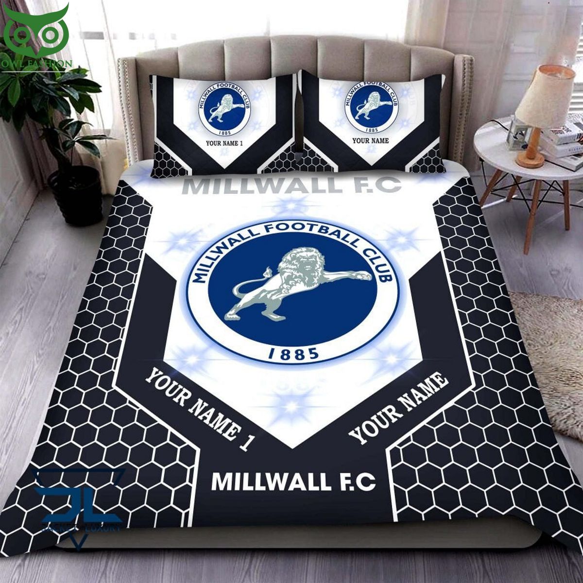 Millwall F.C EFL Champion Customized Bedding Set It is too funny
