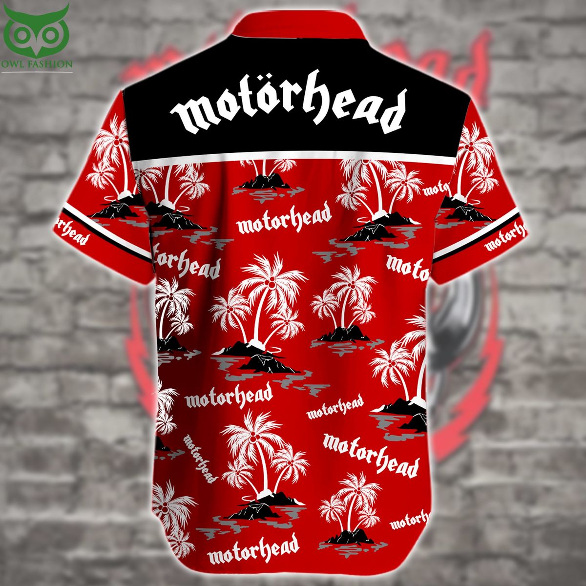Motorhead Tropical Coconut Tree Hawaiian Shirt Cool look bro