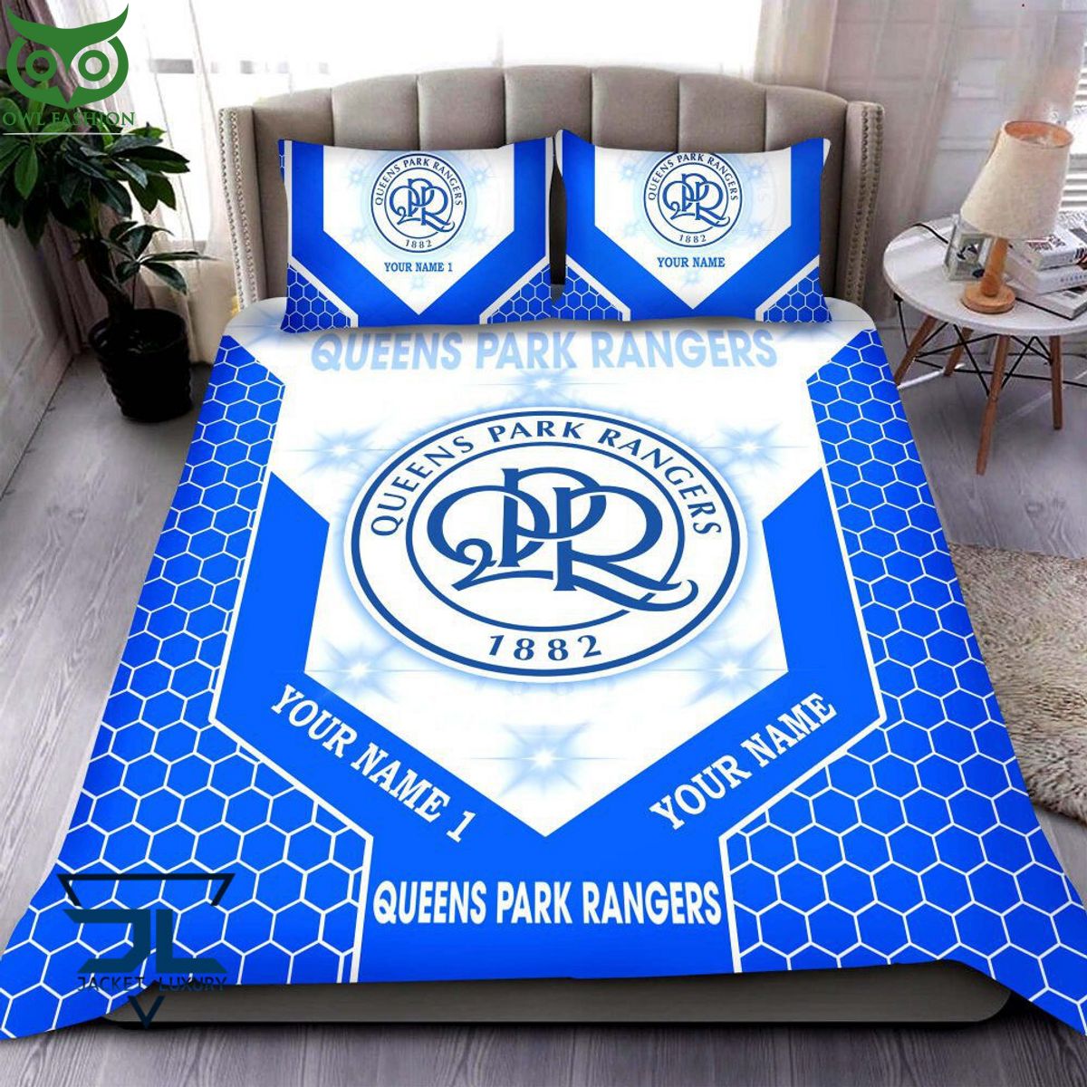 Queens Park Rangers EFL Champion Customized Bedding Set Long time