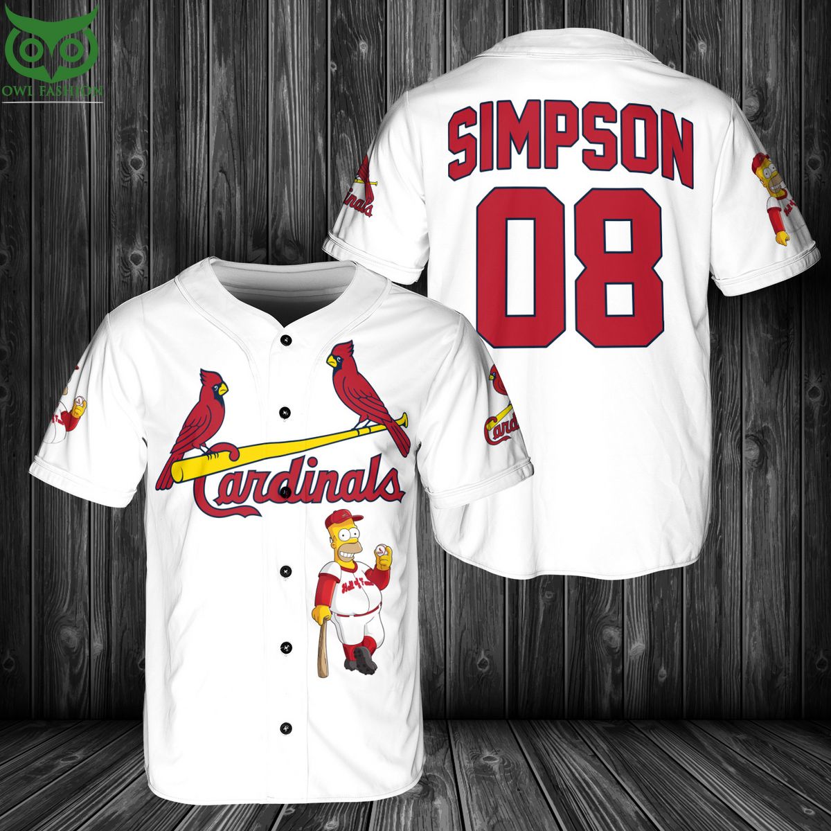 St.Louis Cardinals MLB Simpson Baseball Jersey