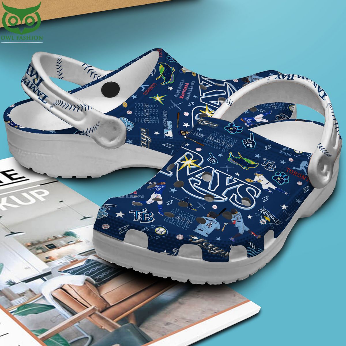 Tampa Bay Rays MLB Premium Clog Crocs Beauty is power; a smile is its sword.