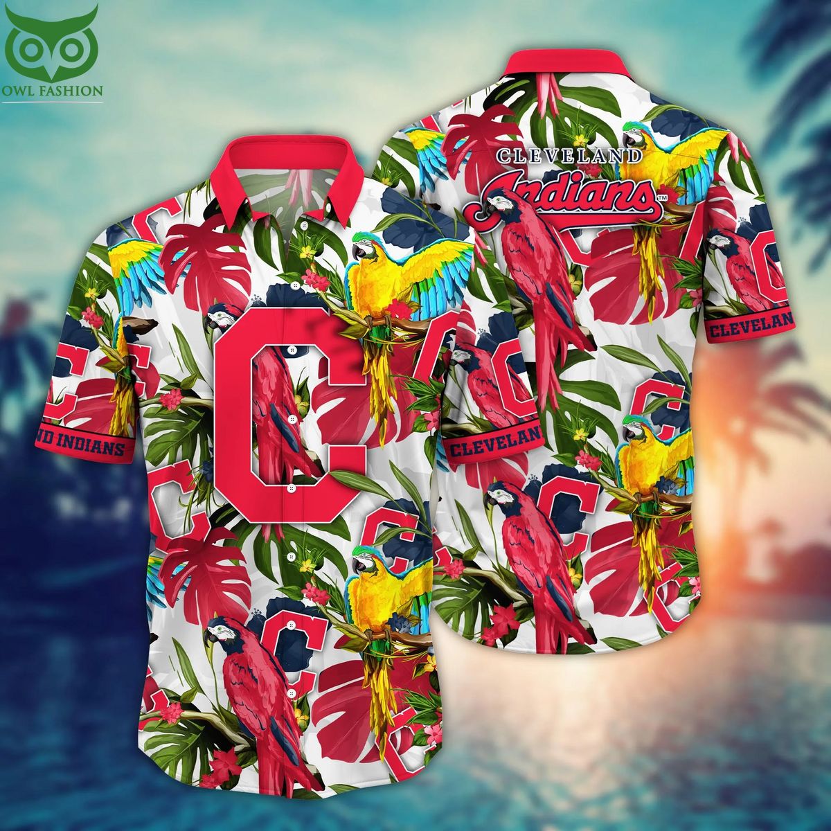 MLB Cleveland Indians Special Design For Summer Hawaiian Shirt