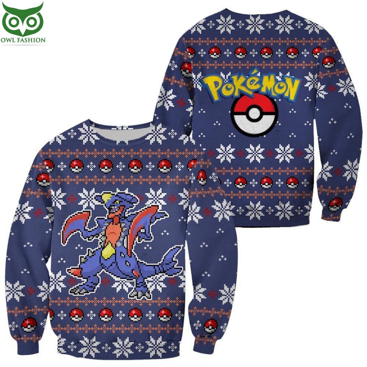 trending pokemon garchomp ugly christmas sweater xmas gift 1 G5N0n.jpg