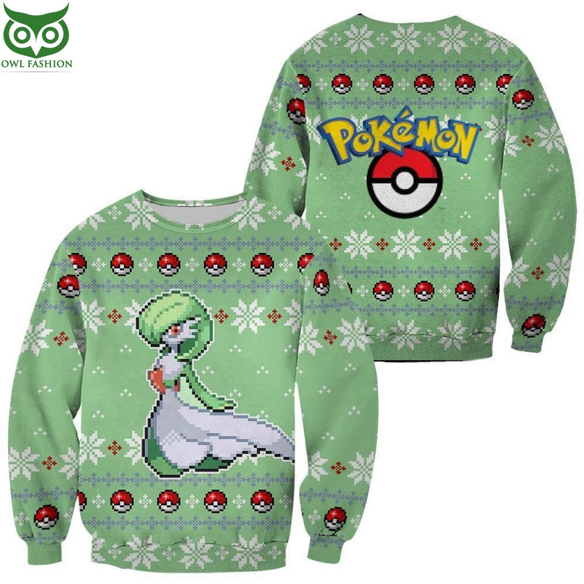 Trending Pokemon Gardevoir Ugly Christmas Sweater Xmas Gift