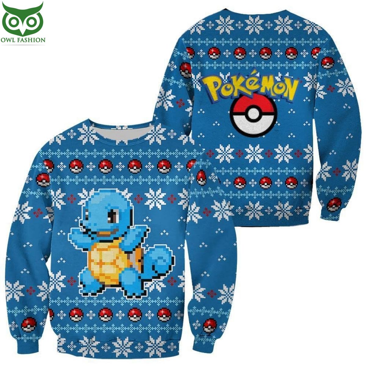 trending pokemon ugly christmas sweater squirtle xmas gift 1 Kv4Hj.jpg