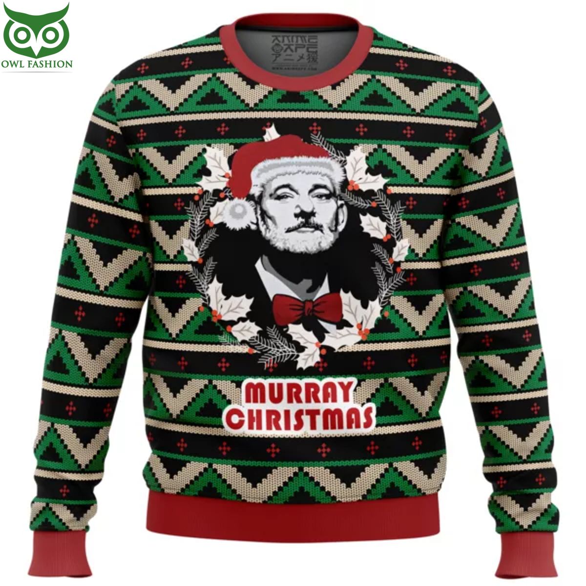 A Very Murray Christmas Ugly Christmas Sweater Generous look