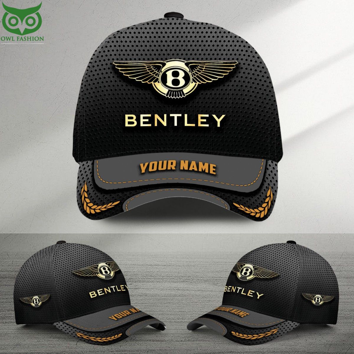 Bentley Luxury Logo Brand Personalized Classic Cap