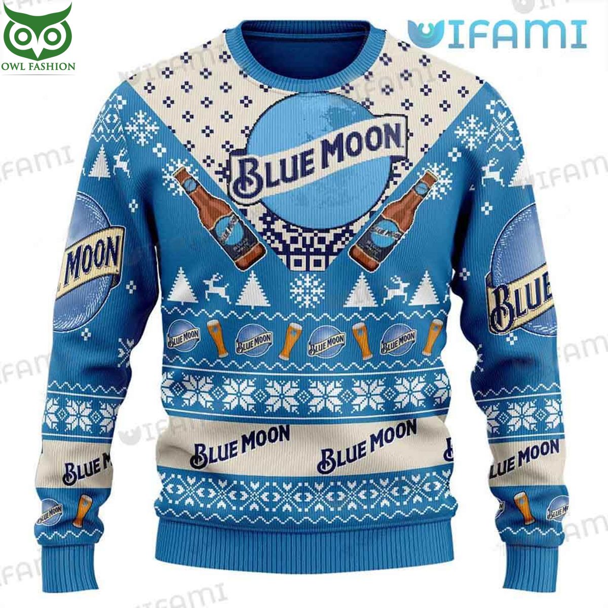 blue moon beer ugly sweater logo glass christmas gift for beer lovers 1 up6Rc.jpg