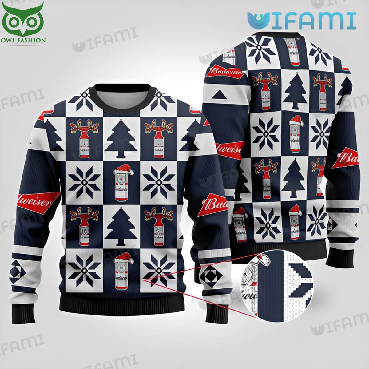 budweiser ugly sweater check pattern christmas gift for beer lovers 1 xlMja.jpg