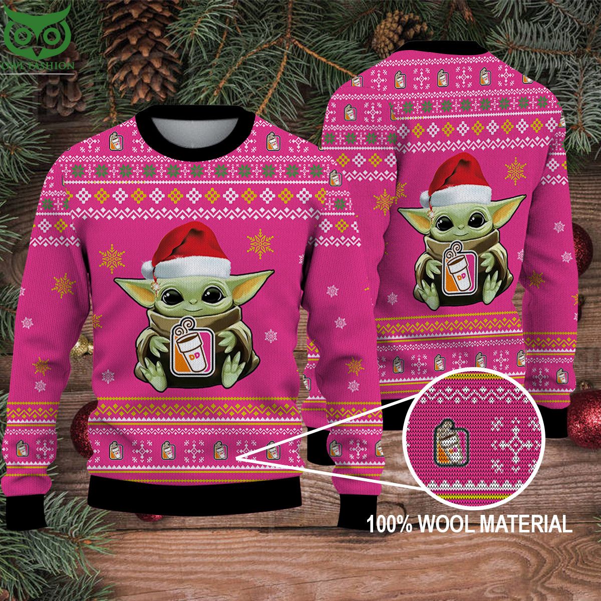 Dunkin� Donuts Hot Ugly Sweater Is this your new friend?