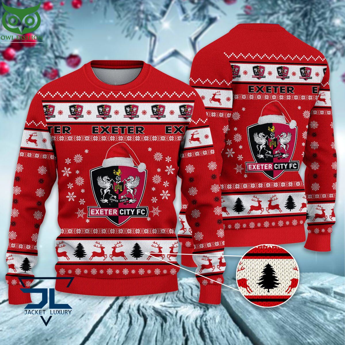 Exeter City EPL League Cup Ugly Sweater My favourite picture of yours