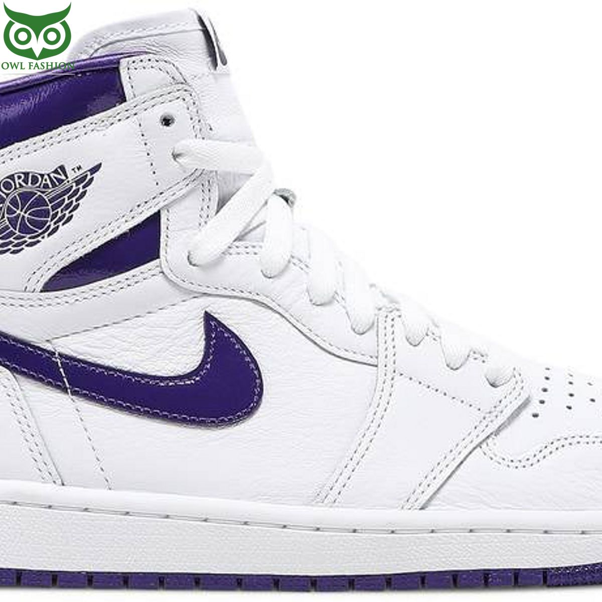 High OG Court Purple Hot Air Jordan 1 Natural and awesome