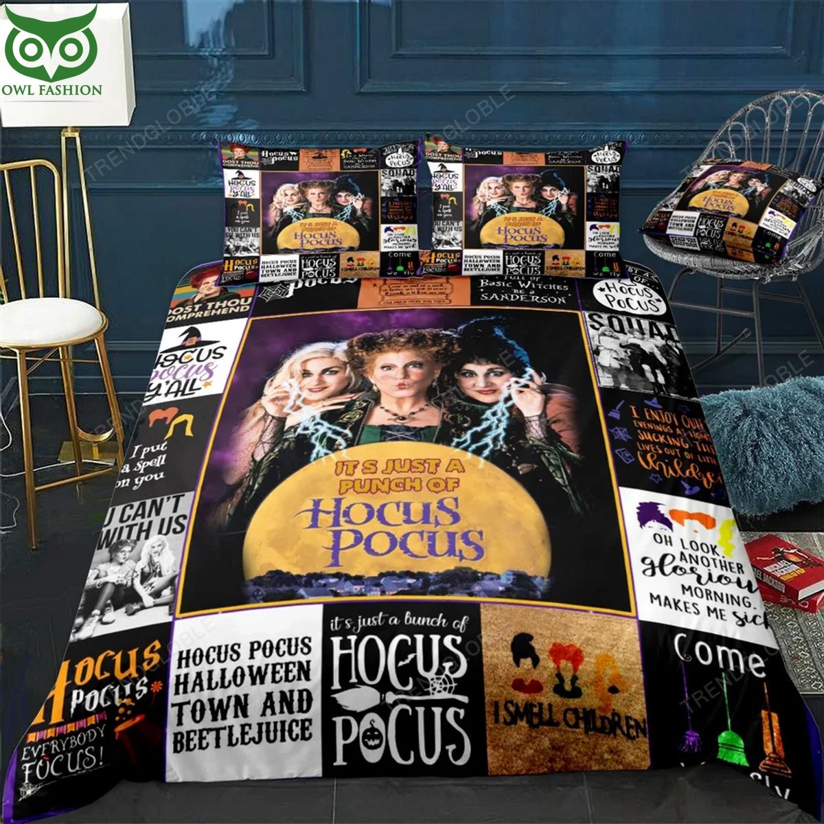 Its Just A Bunch Resger Hocus Pocus Bedding Set You tried editing this time?