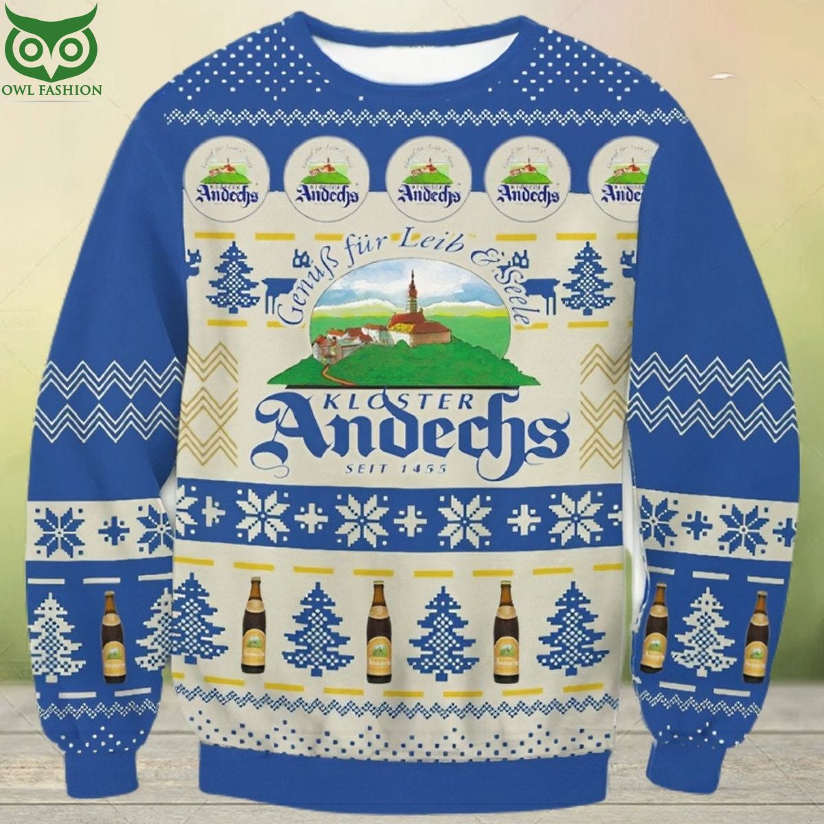 Kloster Christmas Beer Ugly Sweater Xmas