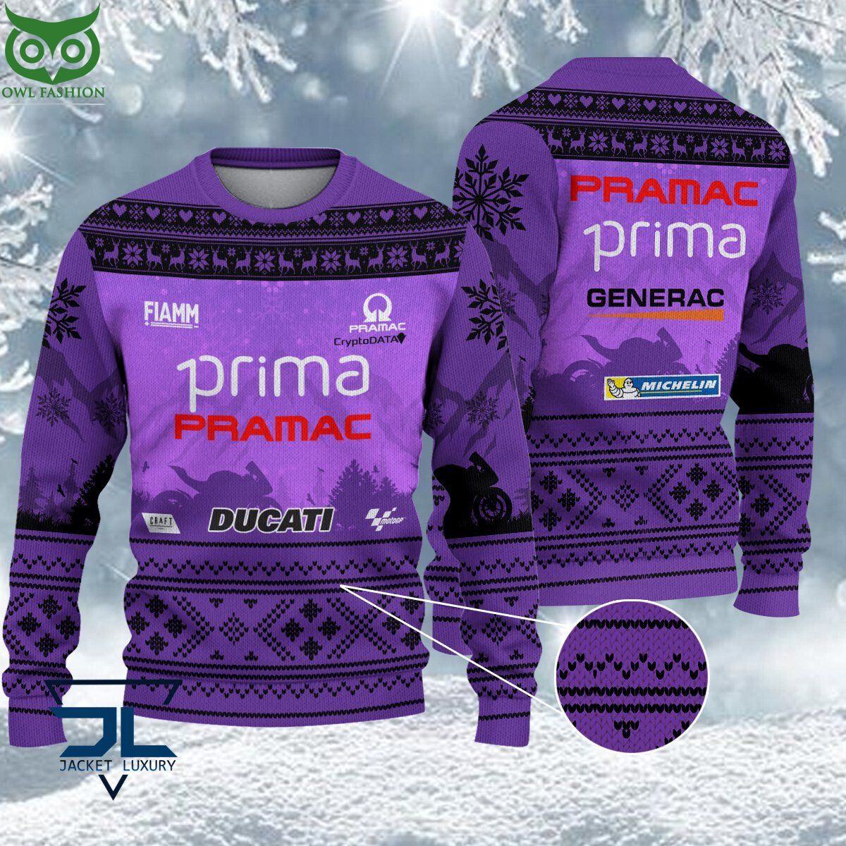 Limited Prima Pramac Racing Ugly Sweater My friends!