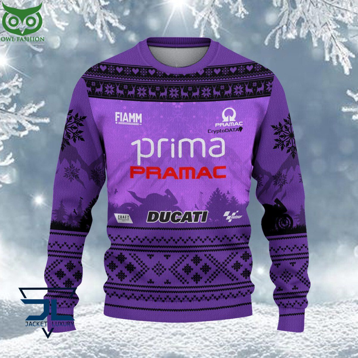 Limited Prima Pramac Racing Ugly Sweater You look lazy