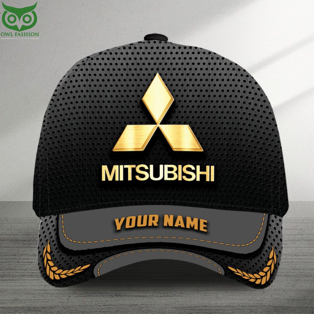 mitsubishi luxury logo brand personalized classic cap 2 3dz2E.jpg