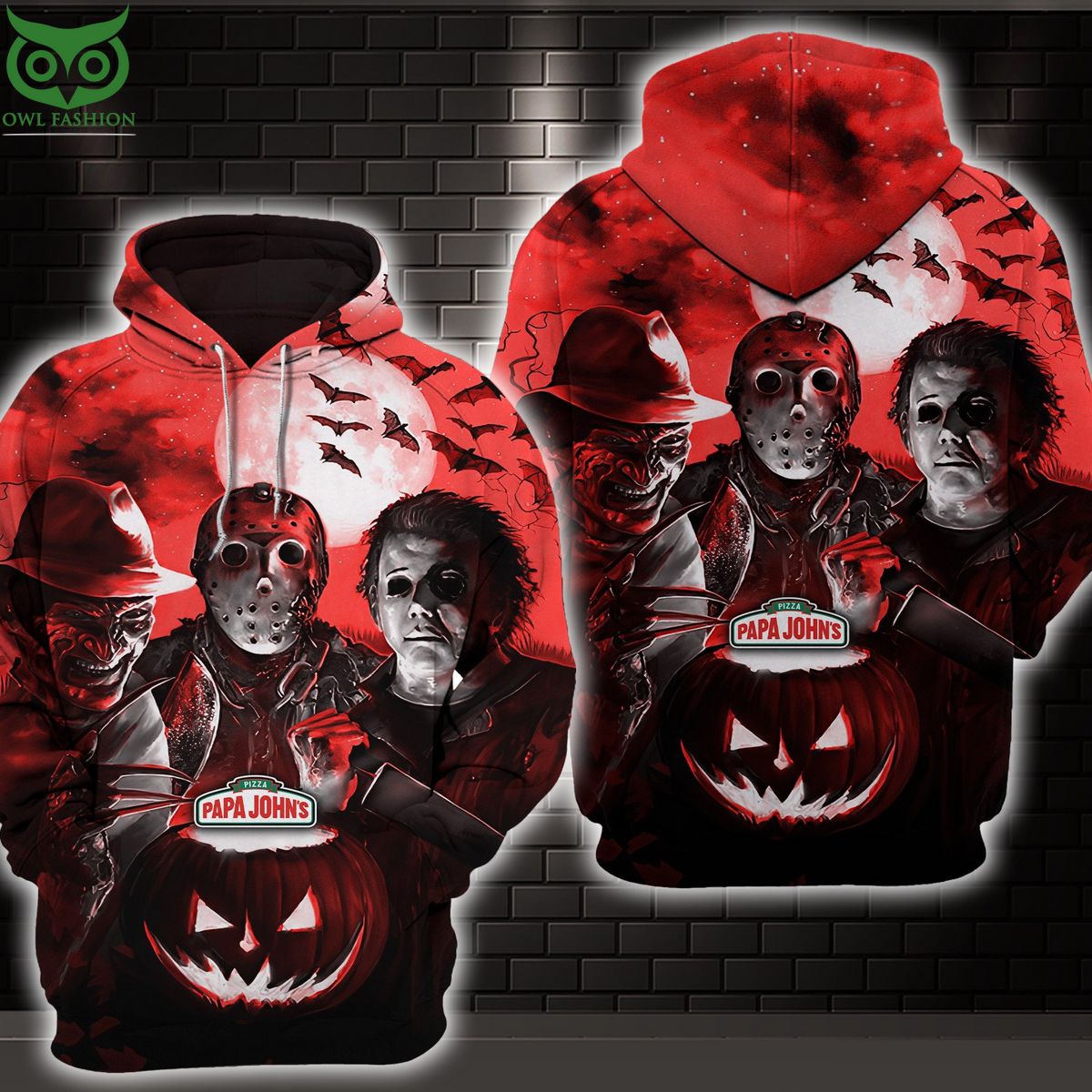 papa johns pizza red halloween 3d shirt 1 PEnVH.jpg