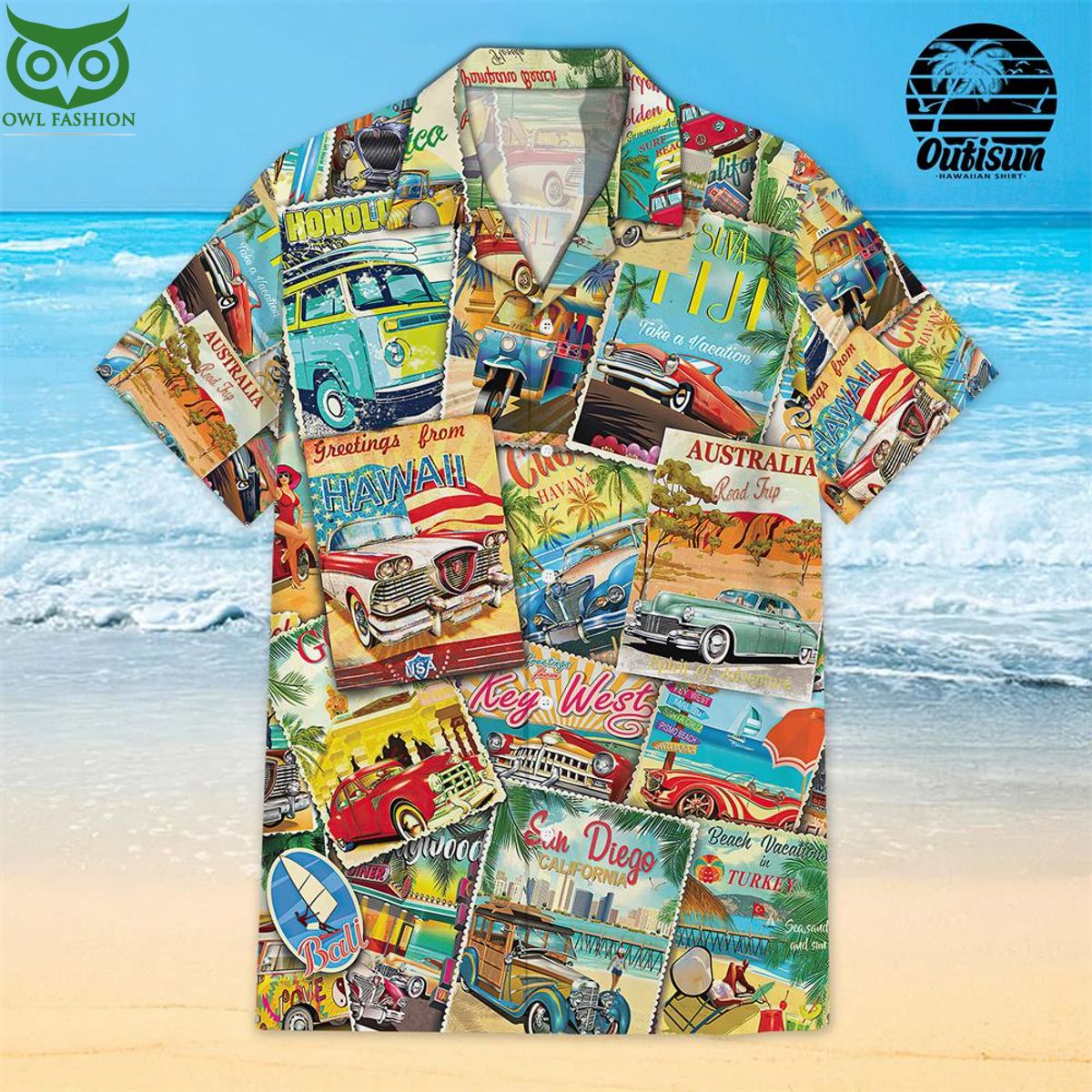 Racing Collage Hawaiian Shirt Awesome Pic guys
