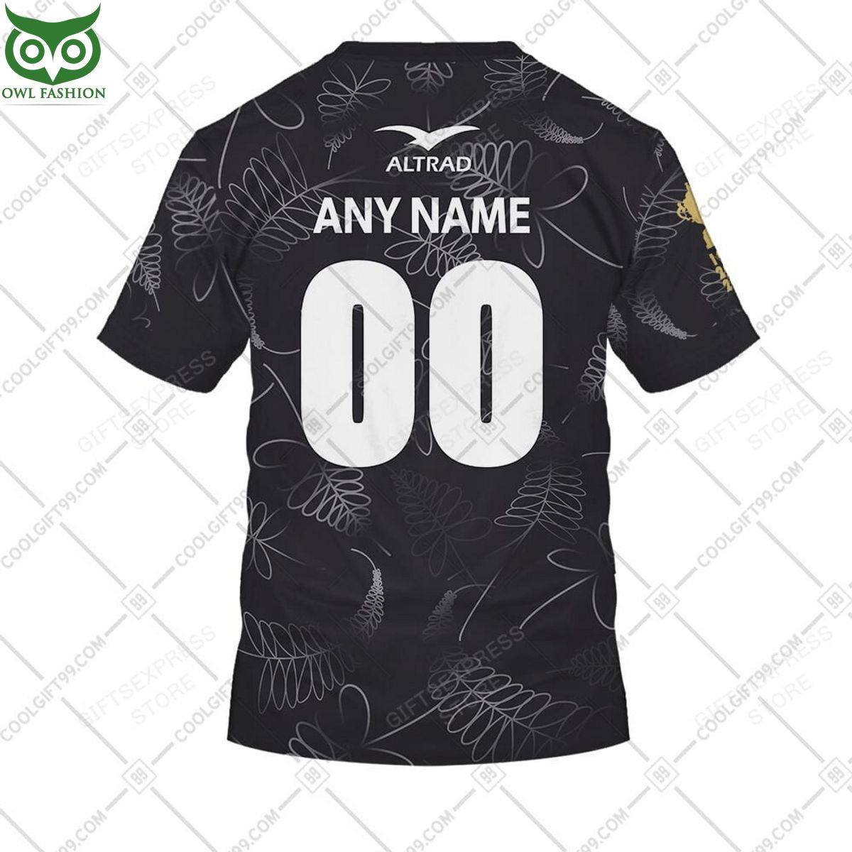 Rugby World Cup New Zealand All Black Personalized 3D Hoodie Tshirt Cool DP