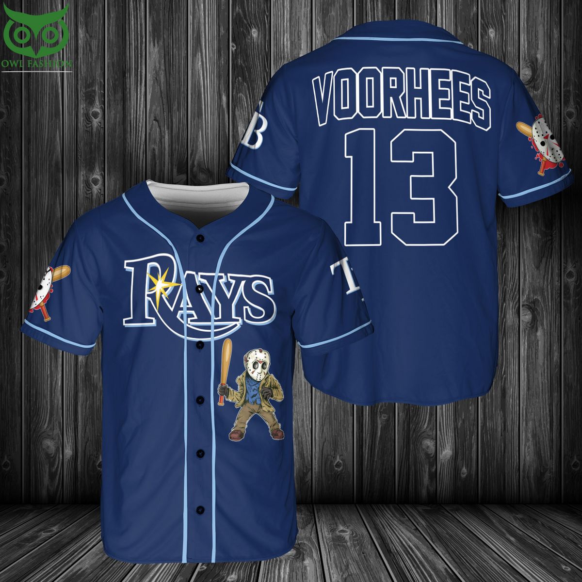 Tampa Bay Rays Jason Voorhees Baseball Jersey It is too funny