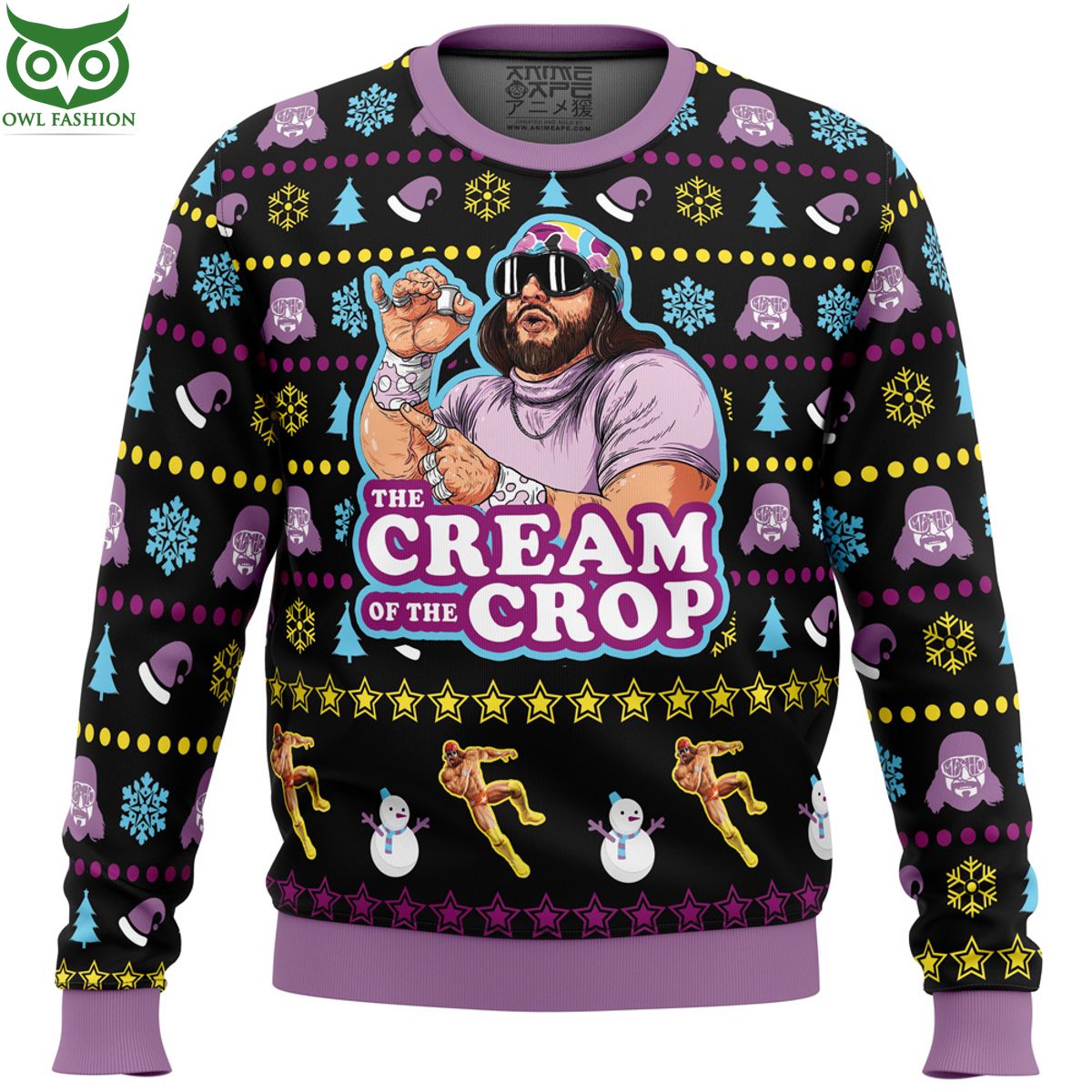 The Cream of the Crop Macho Man Randy Savage Ugly Sweater