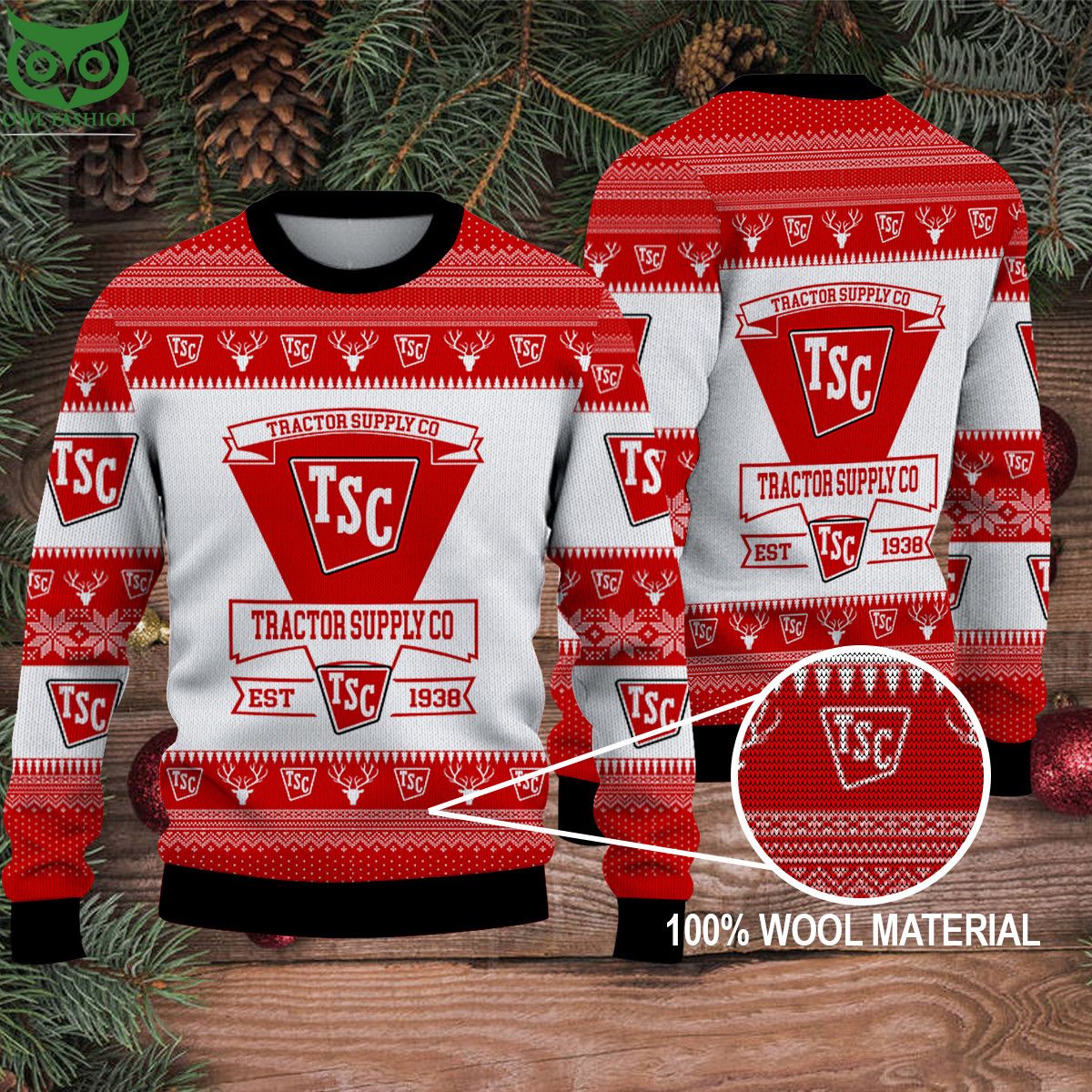 Tractor Supply Co Hot Ugly Sweater I am in love with your dress