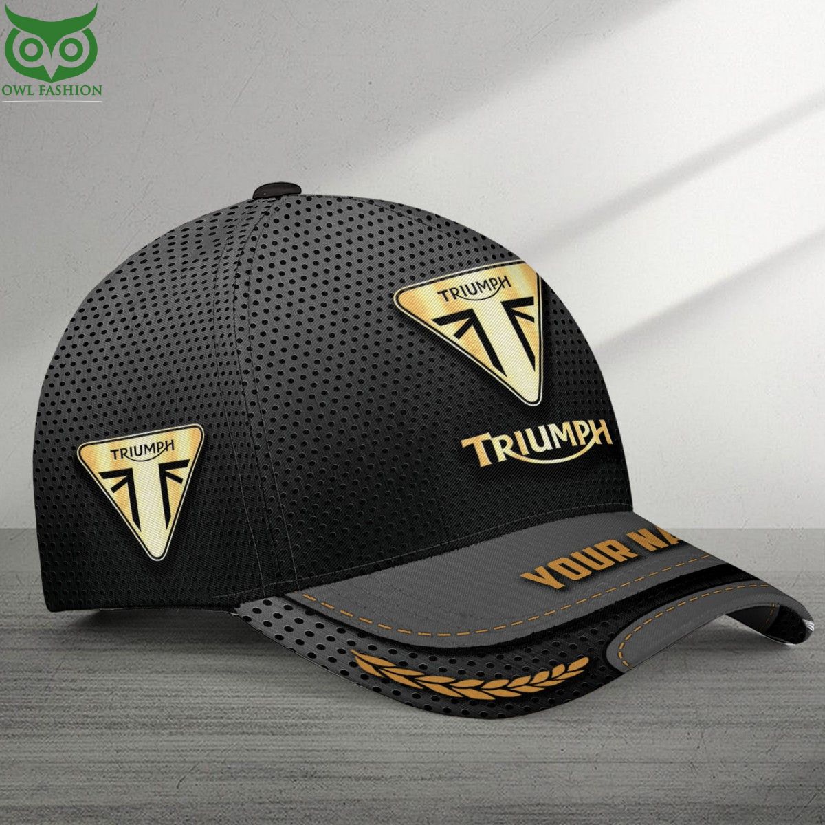 triumph motorcycles luxury logo brand personalized classic cap 3 qC4Cz.jpg