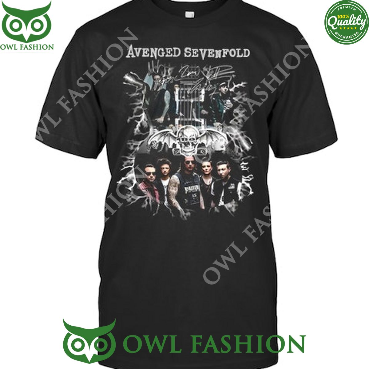 Avenged sevenfold metal band Hail to the King 2D t shirt Stand easy bro