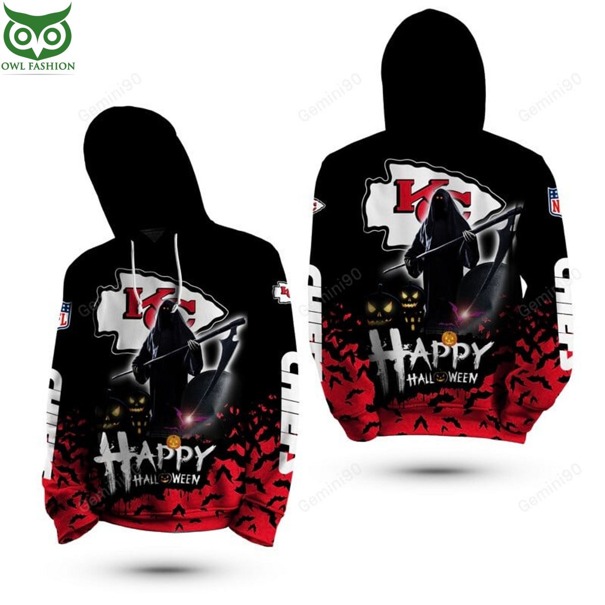 death halloween horror kansas city chiefs nfl 3d hoodie shop owl fashion 1 VwV9j.jpg