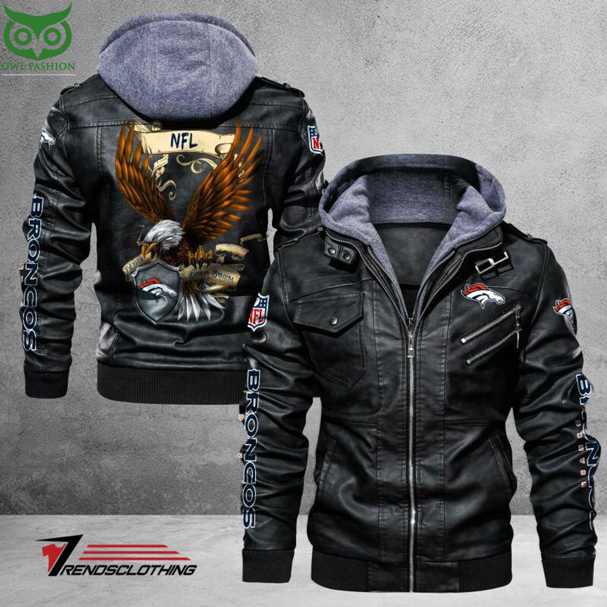 Denver Broncos Trending 2D Leather Jacket It is too funny
