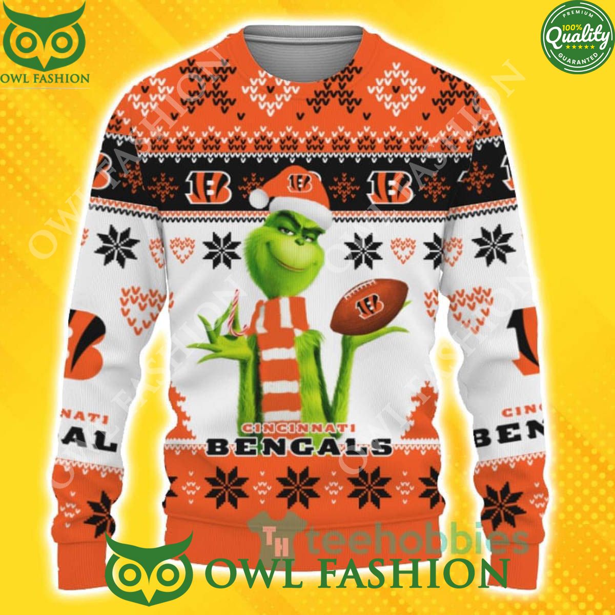 grinch stole christmas american football cincinnati bengals ugly christmas sweater jumper 1 WorGi.jpg
