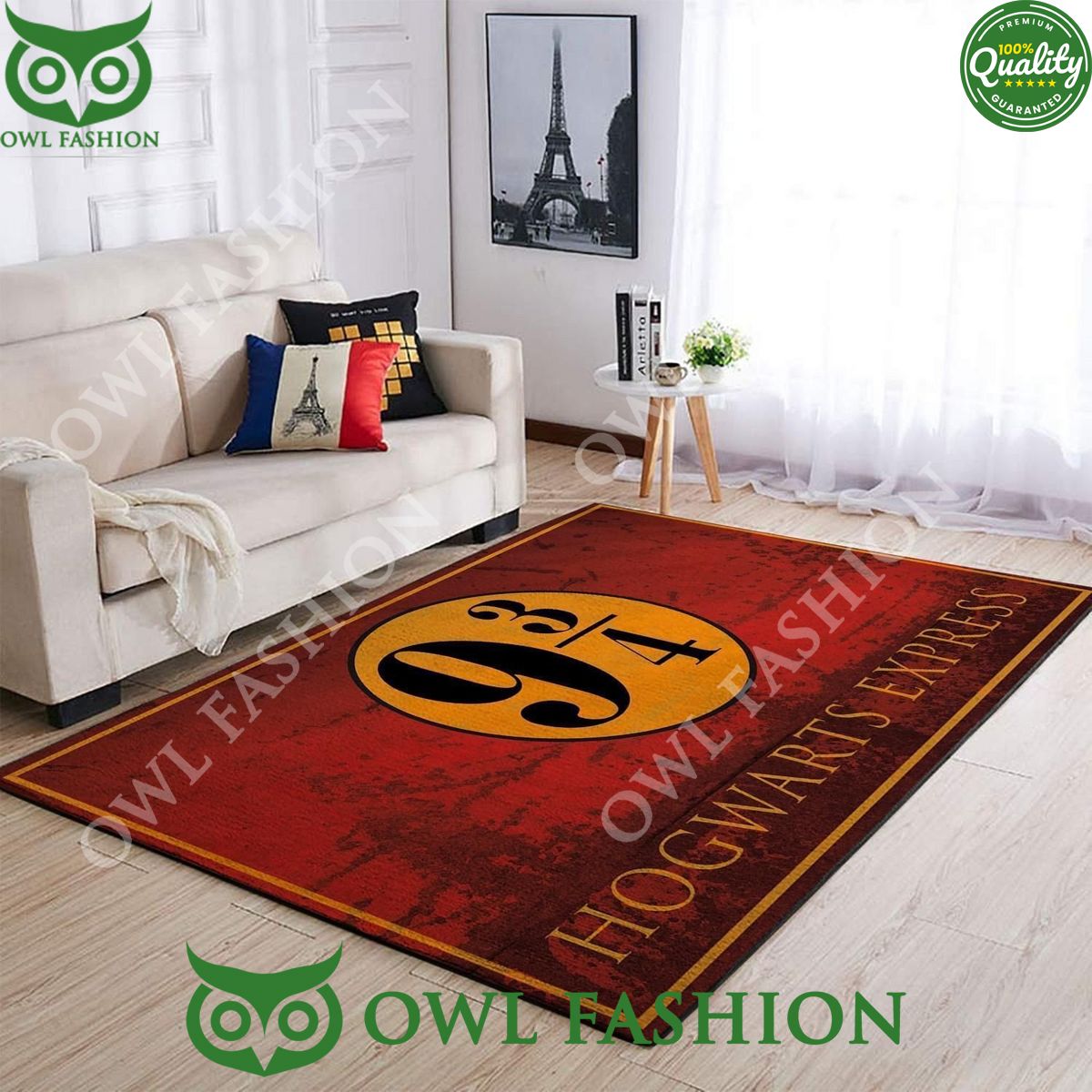 Hogwarts Express Harry Potter Carpet Rug You look different and cute