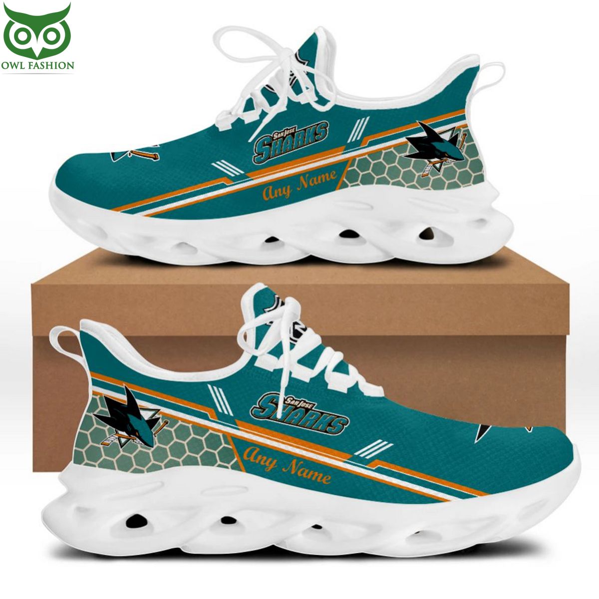 Hot NHL San Jose Sharks Special Max Soul Shoes Design Great, I liked it
