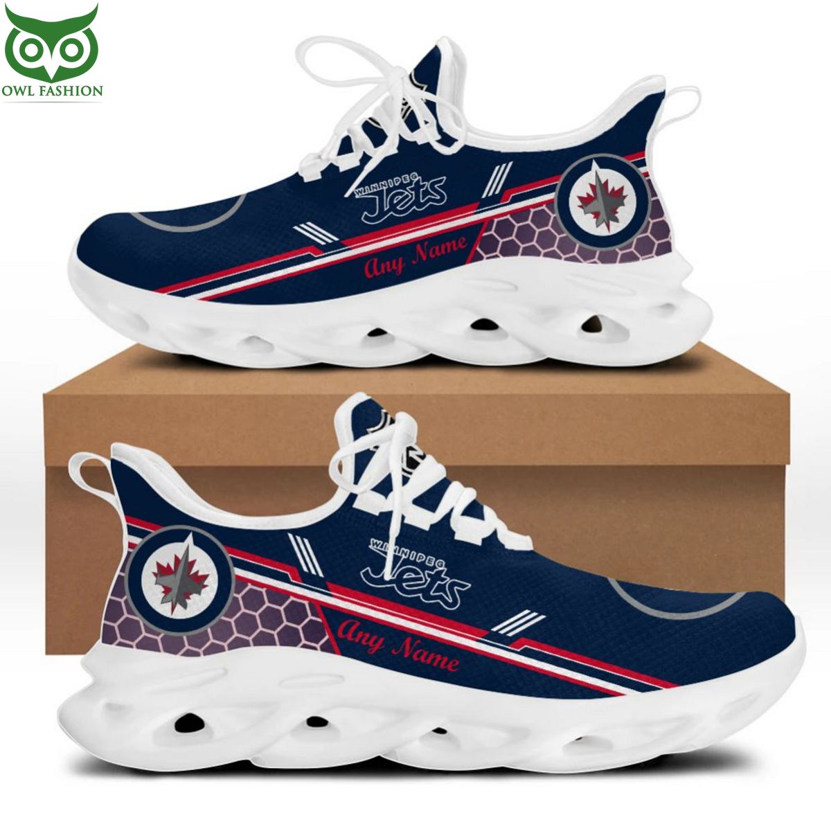 Hot NHL Winnipeg Jets Special Max Soul Shoes Design You are always best dear