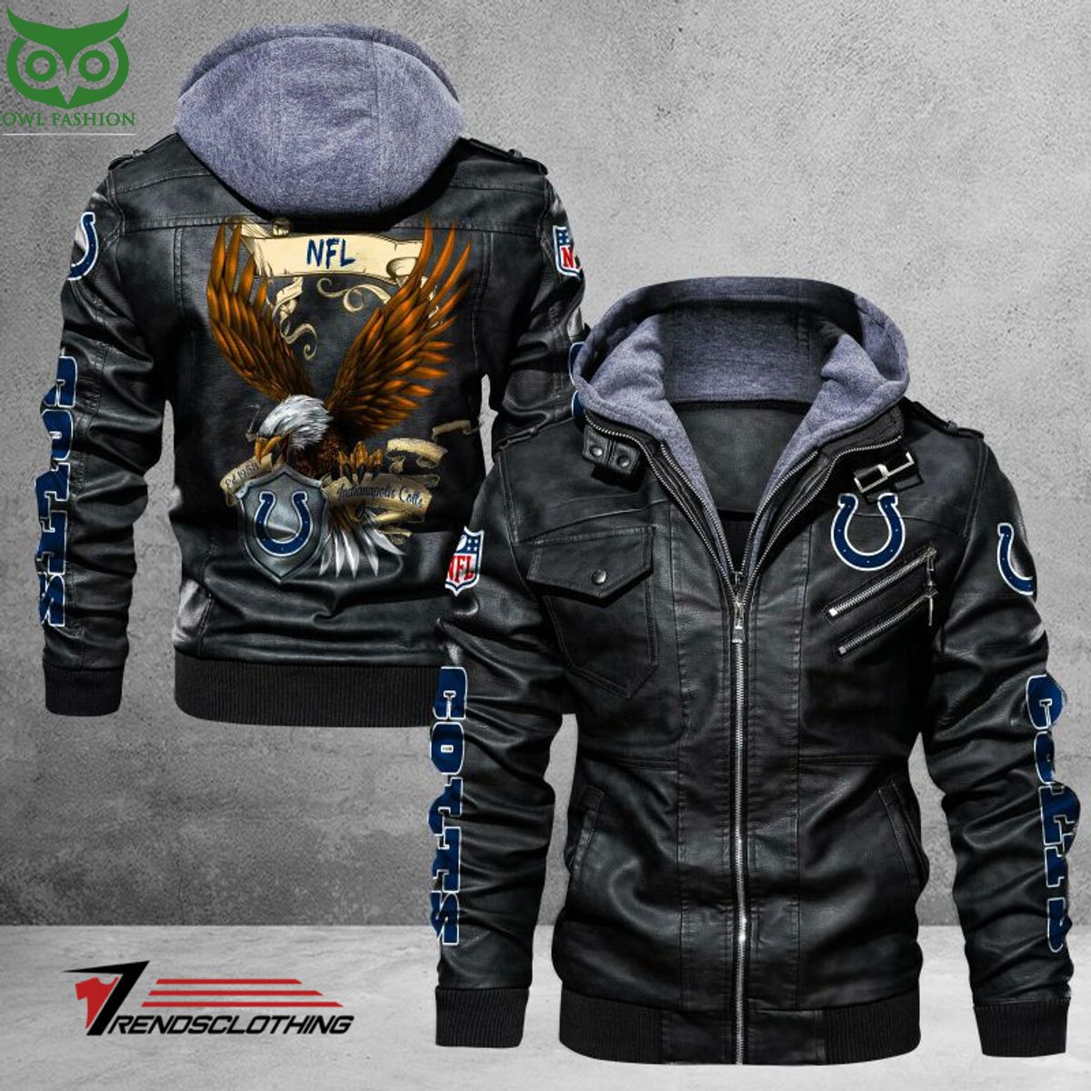 Indianapolis Colts Trending 2D Leather Jacket Good one dear