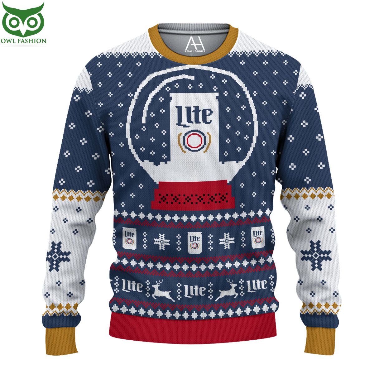 lite beer brand ugly sweater jumpers for men 1 WwRQf.jpg