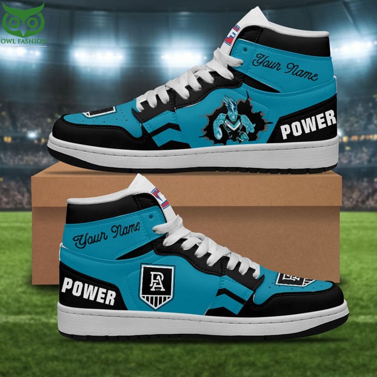 New 2023 AFL Port Adelaide Limited Edition Air Jordan 1 Stand easy bro