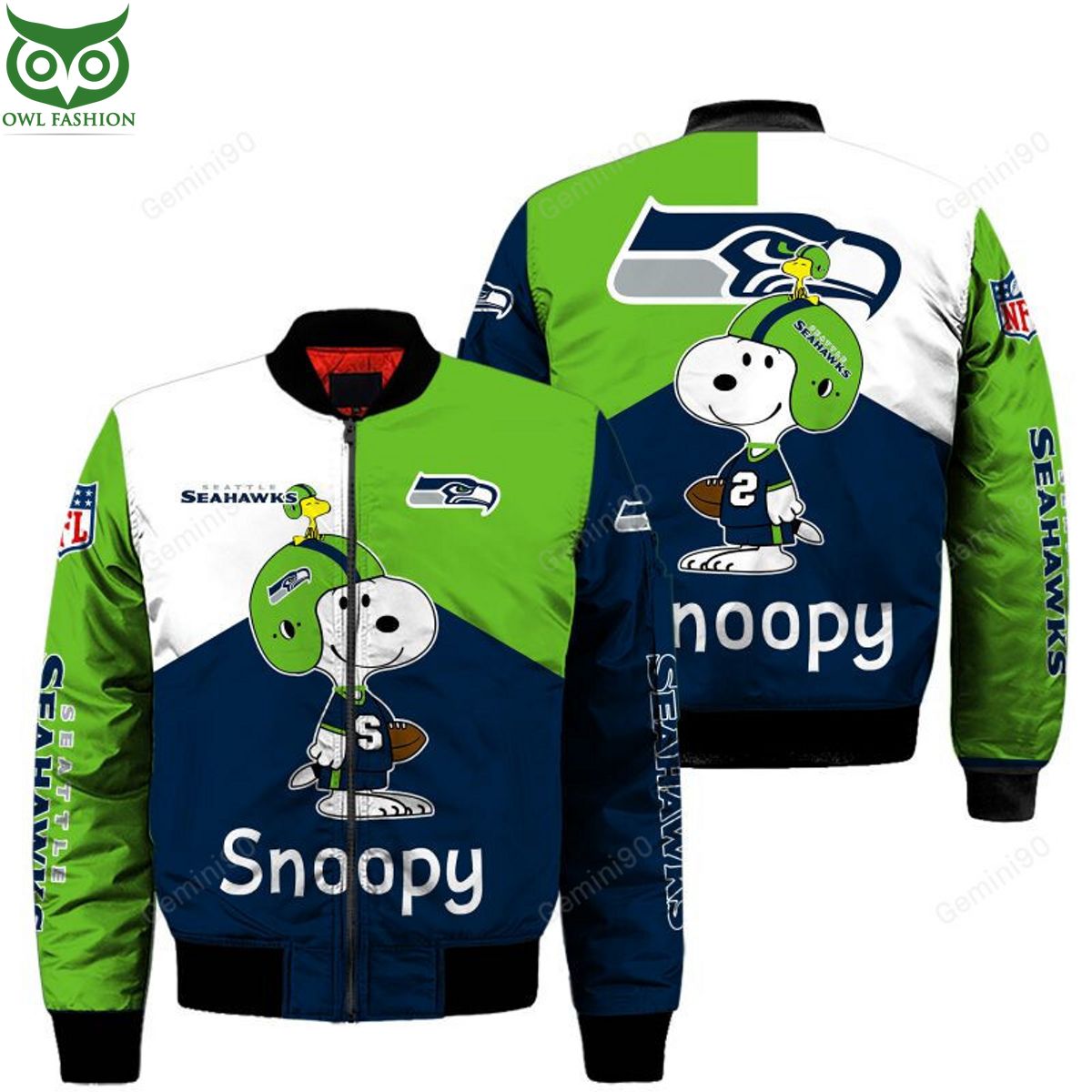 Seattle Seahawks Snoopy For Men And Women 3D Hoodie - Peto Rugs