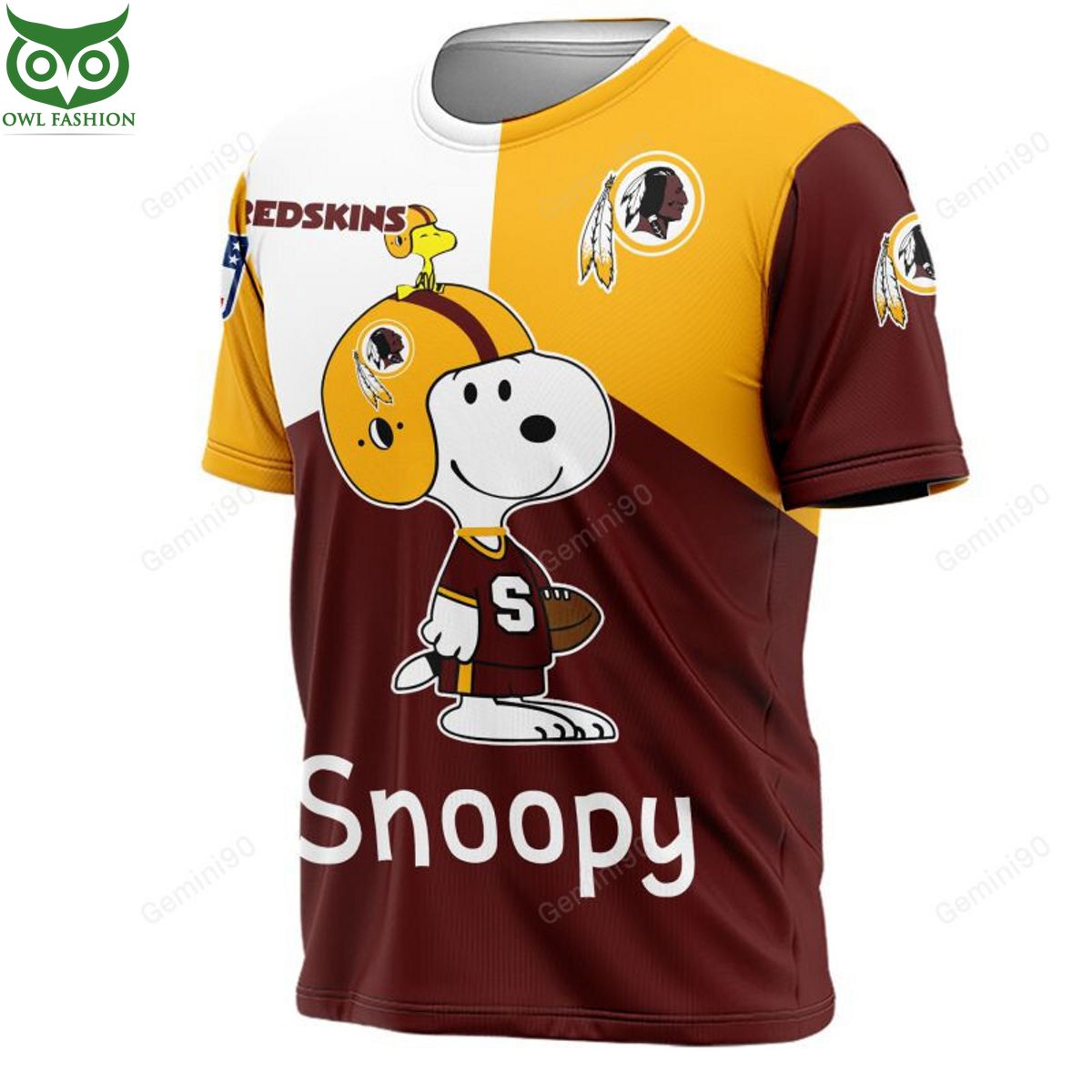 Washington Redskins Logo 3D Hoodie Football Team Jersey 3D