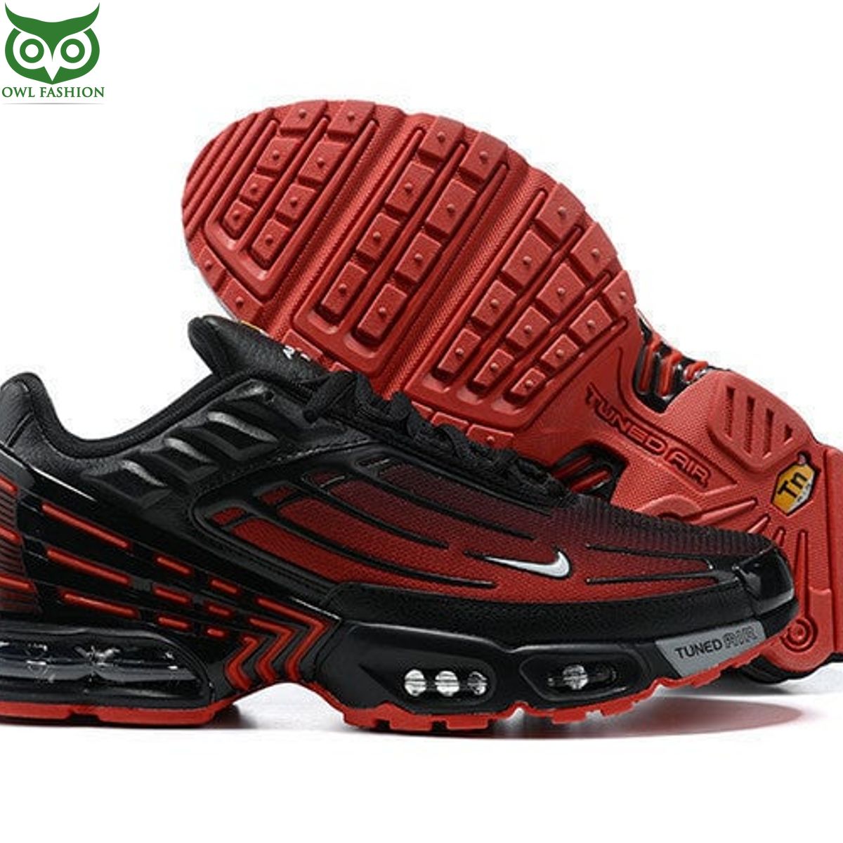 Nike Air Max Plus 3 GS Red Black Shoes Sneakers My friend and partner