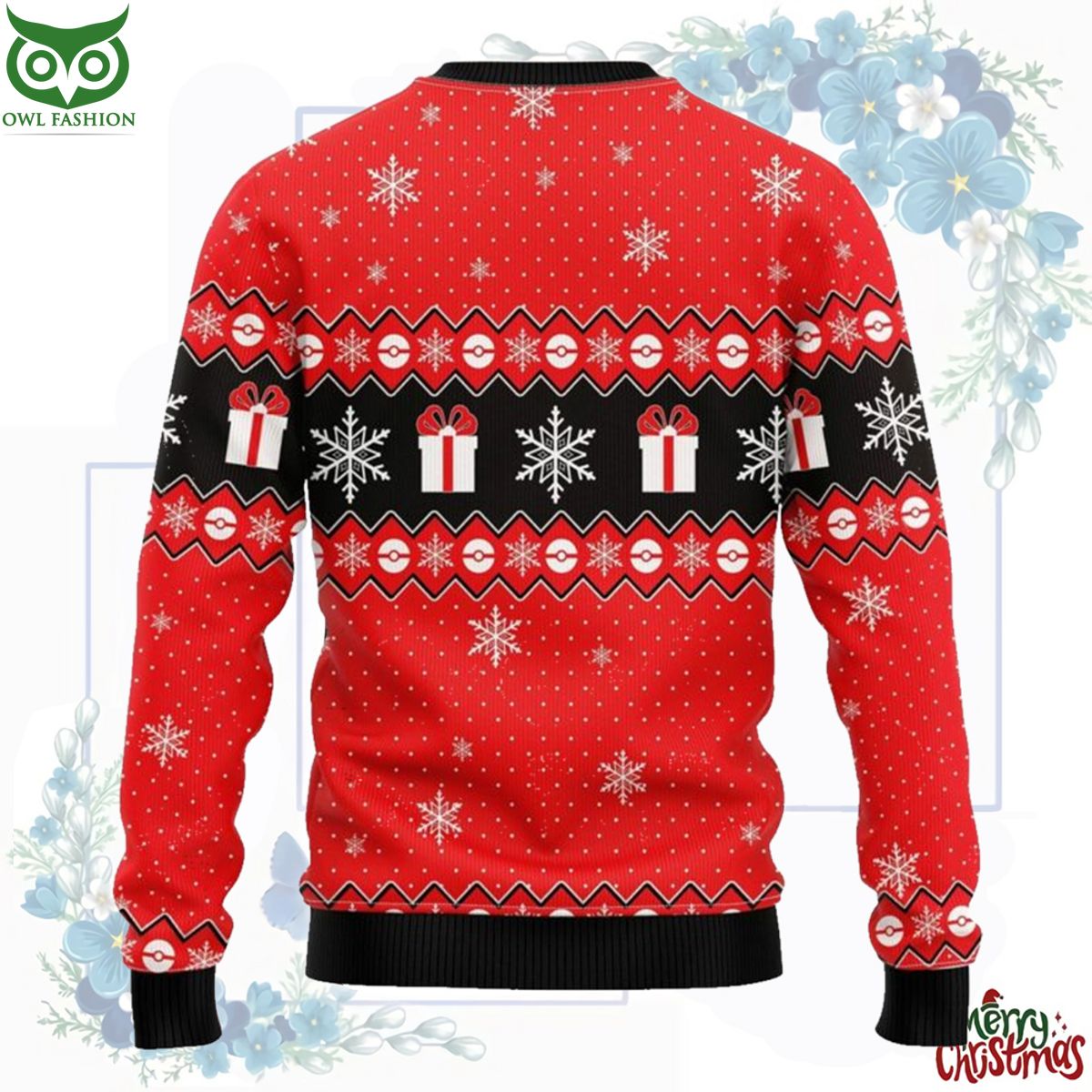 Pokemon Winter 2023 Ugly Christmas Sweater - Owl Fashion Shop