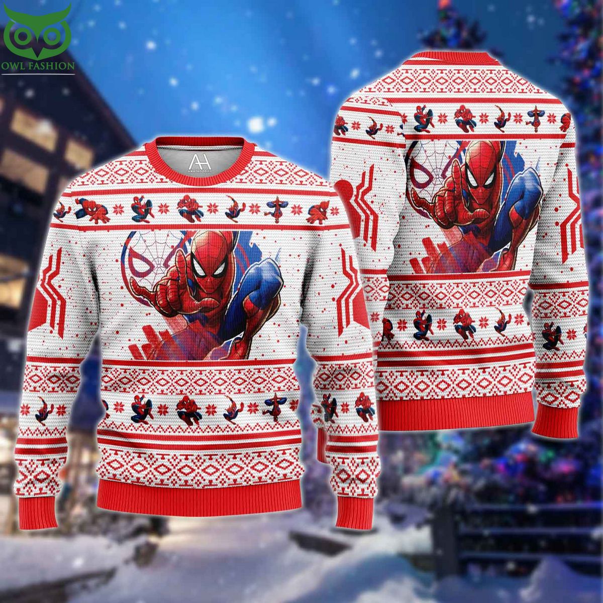 Spider Man Ugly Sweater 3D AOP Ugly Sweater Jumper Loving, dare I say?