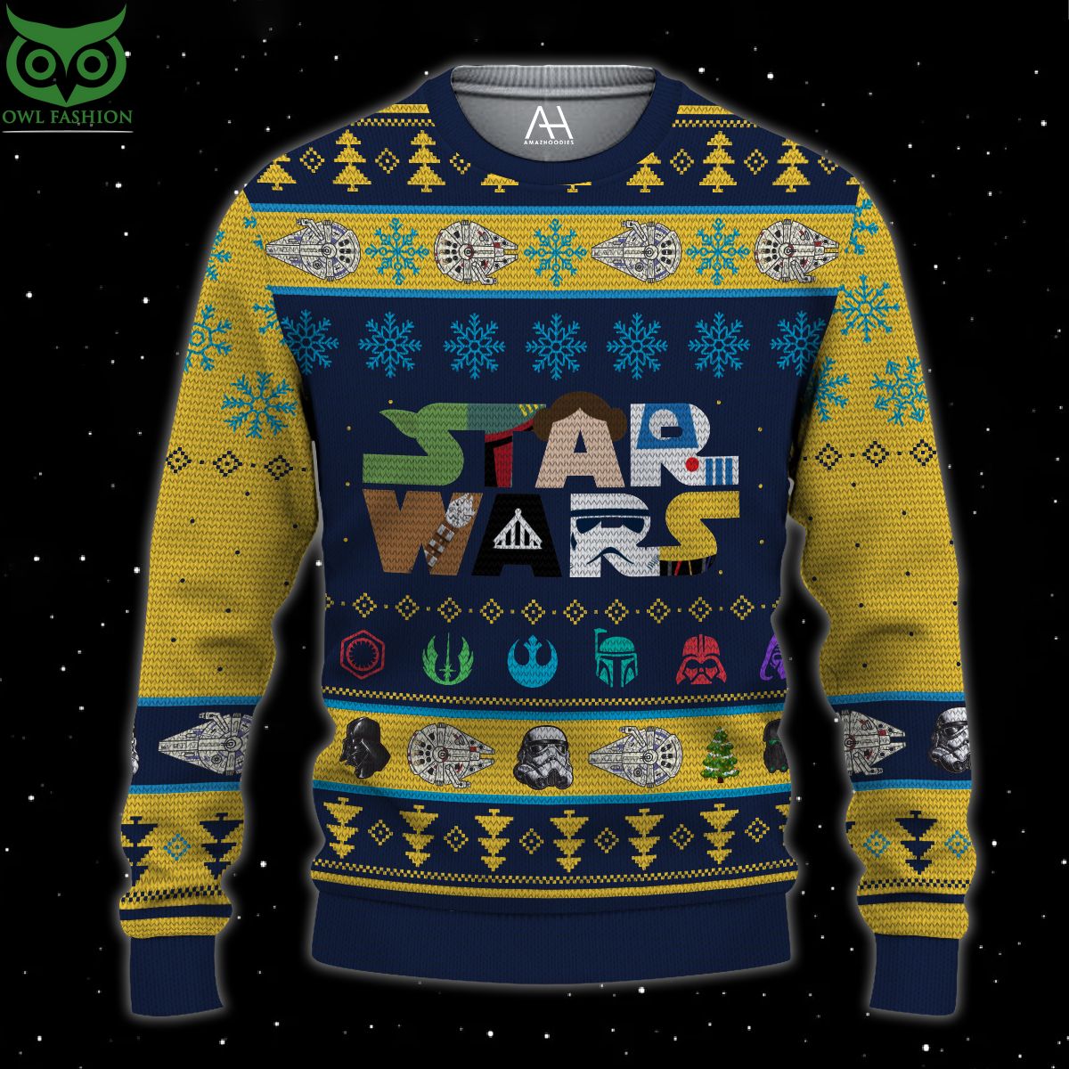 Star Wars Han Solo Ugly Sweater Jumper Hey! Your profile picture is awesome