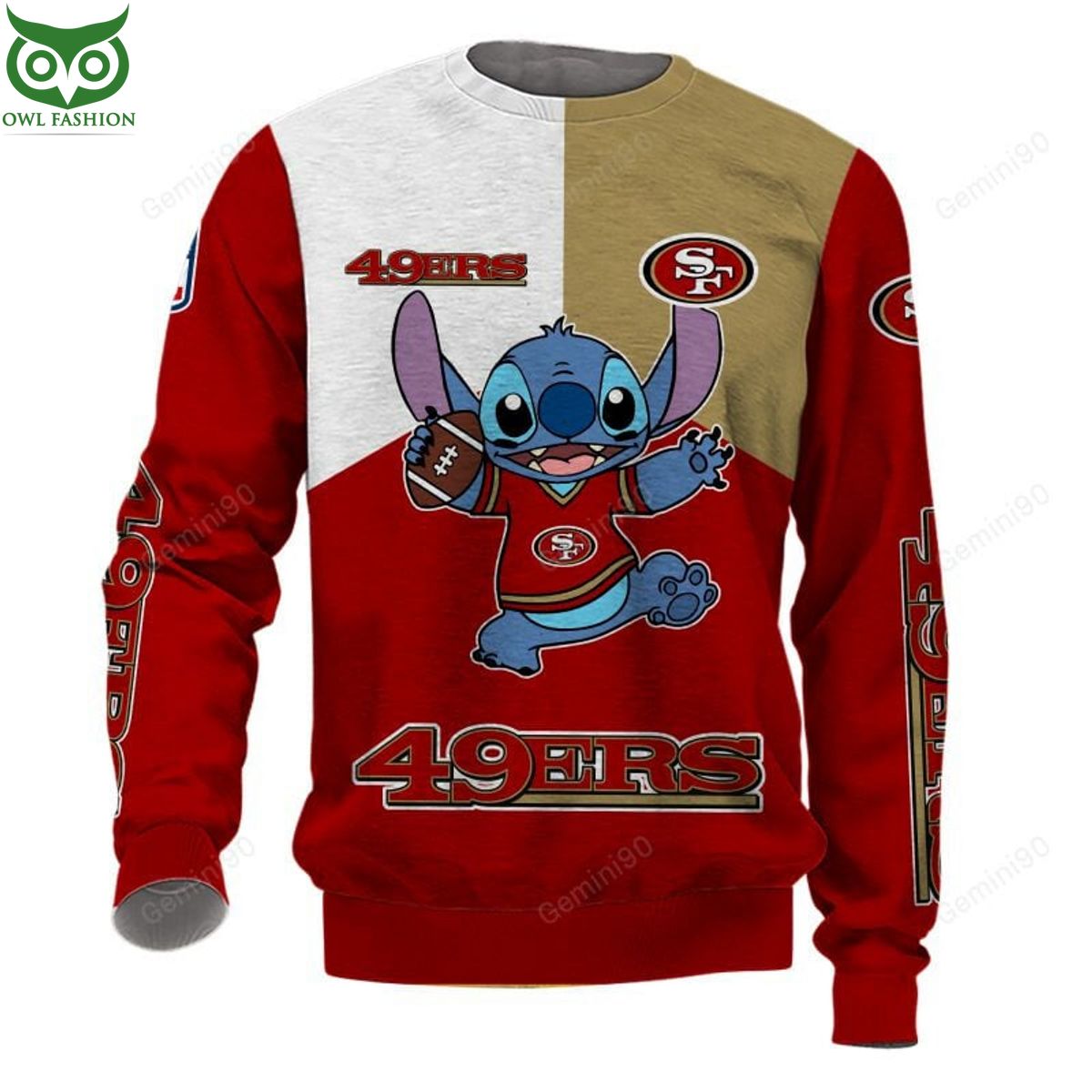 Limited NFL Football League San Francisco 49ers 3D Hoodie - Owl Fashion Shop