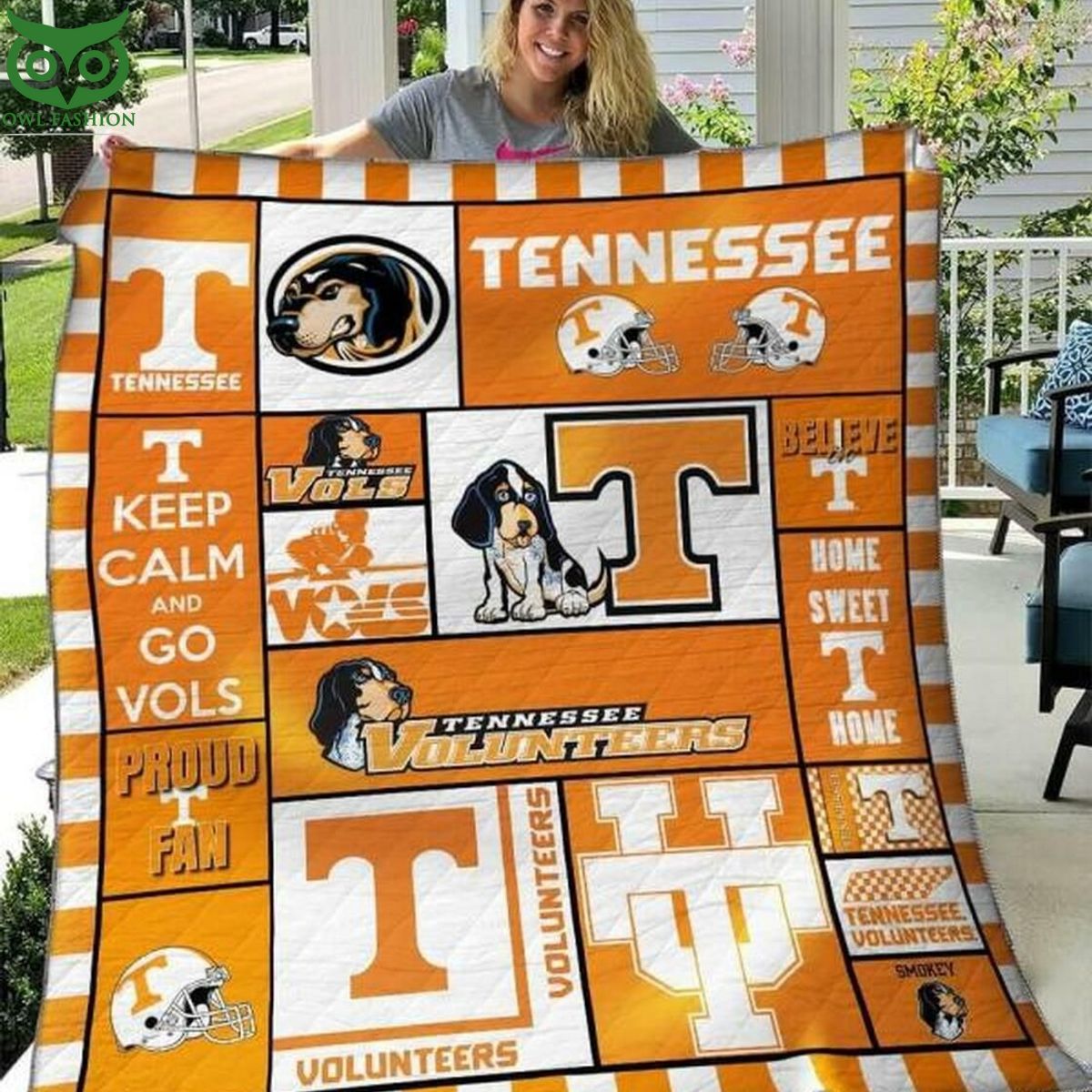 Tennessee Volunteers NCAA Quilt Blanket Loving, dare I say?